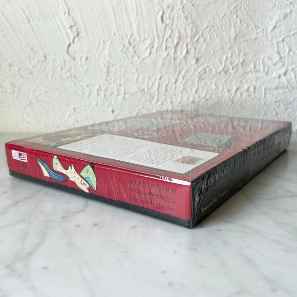 Alex Beard Impossible Puzzles Fishery 315 Piece Jigsaw Puzzle 25 x 17.5 NEW - Picture 4 of 5